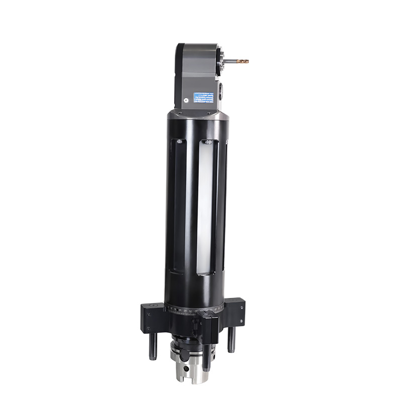 DK90-HSK100A-AER32M-500四軸定位非標(biāo)加長側(cè)銑頭